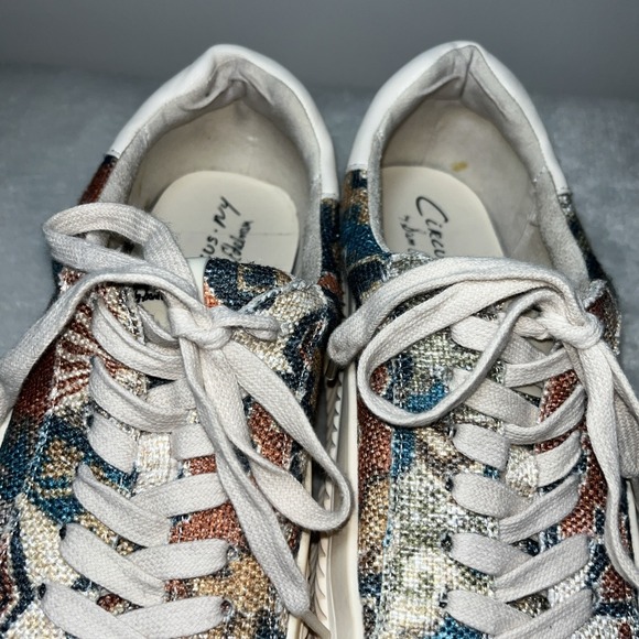 Circus NY By Sam Edelman‎ Tatum Floral Chunky Platform Sneakers Women's Size 8 - Picture 8 of 16